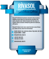 Rivasol ® Tarım Hayvancılık Makine San. ve Tic. Ltd. Sti.